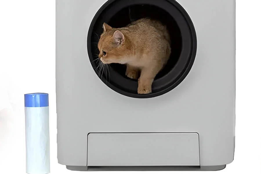 electronic litter box