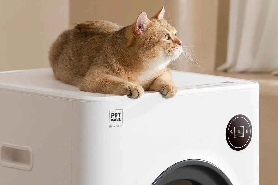 self cleaning litter box for cats