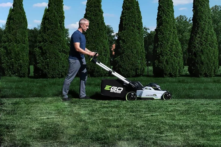 best battery operated lawn mower